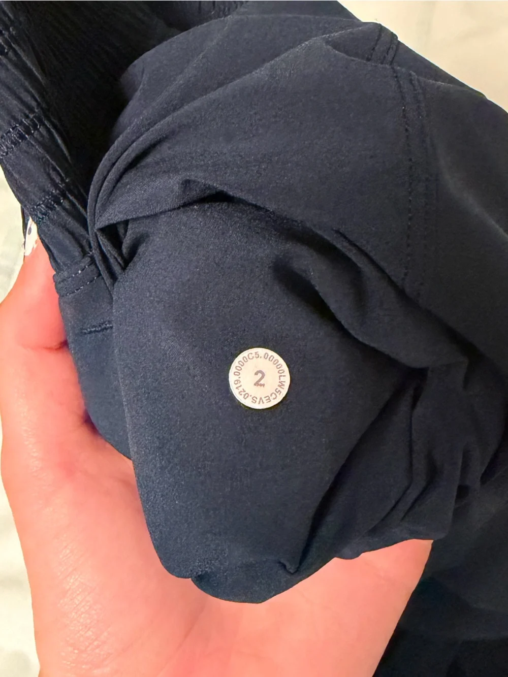 Navy Lululemon Athletic Jogger Pants